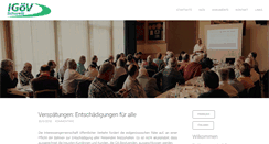 Desktop Screenshot of igoev.ch